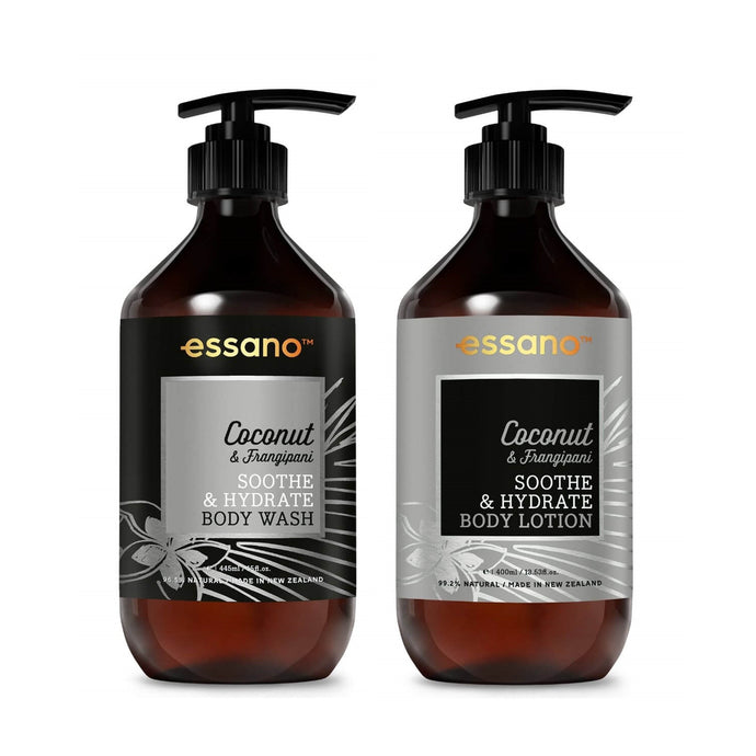 Essano - ‘Soothe & Hydrate’ Coconut & Frangipani Body Bundle